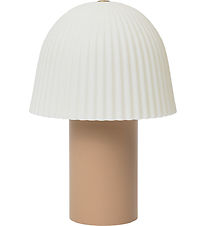 Ferm Living Lampe - Frill Portable Lamp - Rose/White
