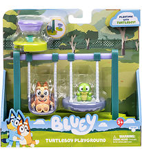 Bluey Legesæt - Turtleboy Legeplads m. Bingo Og Turtleboy Figur