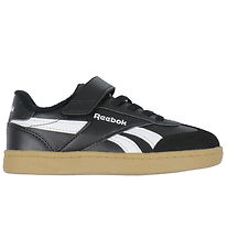Reebok Sko - Smash Edge Elastic & Top Strap - Black/White/Gum