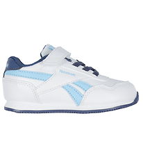 Reebok Sko - Royal Jog 3.0 Elastic & Top Strap - White/Blue