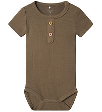 Name It Body k/æ - Rib - NbmJular - Walnut