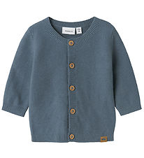 Name It Cardigan - Strik - NbmJolle - Blue Mirage