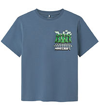 Name It T-shirt - NkmMamun Minecraft - Blue Mirage