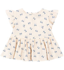 Konges Sløjd Top - Coco - Bow Bleu