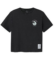 Name It T-Shirt - NkmJeano - Black m. Print