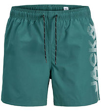 Jack & Jones Badeshorts - JpstMaui - Mallard Green