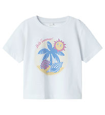 Name It T-shirt - NmfJassa - Lucent White