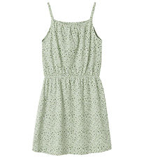Name It kjole - NkfVigga - Strap - Aqua Gray/Floral