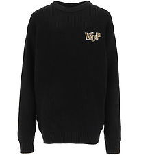 Hound Bluse - Strik - Black