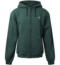 Hound Cardigan - Zip - Green