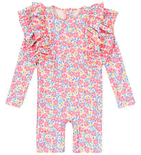 Konges Sløjd Badeheldragt - UV50+ - Manuca Frill - Rose Anglaise