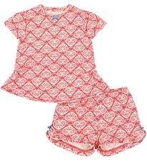 Konges Sløjd Sæt - T-shirt/Shorts - Famo Frill - Lacy Lace