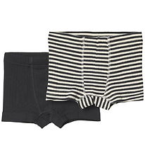 Wheat Boxershorts - 2-pak - Louis - Navy Rib Stripe
