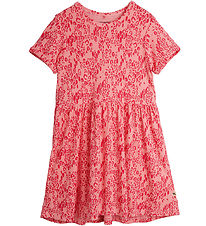 Mini Rodini Kjole - Pink m. Leopardprint