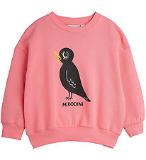 Mini Rodini Sweatshirt - Pink m. Solsort