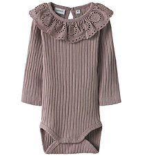 Name It Body l/æ - Rib - NbfJohanne - Purple Dove