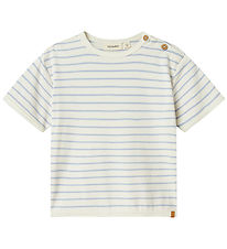 Lil' Atelier T-shirt - NmmGeo - Zen Blue