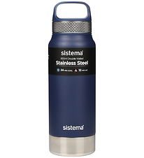 Sistema Termoflaske - Stainless Steel - 650 ml - Blå