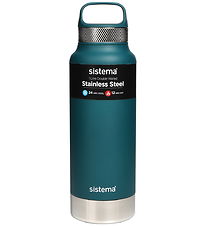 Sistema Termoflaske - Stainless Steel - 1L - Grøn