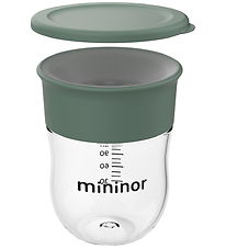 Mininor Kop m. Låg - Training - 220 ml - Pilegrøn