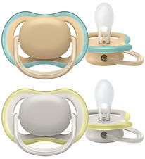 Philips Avent Sut - 2-pak - Ultra Air - Hvid/Gul