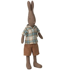 Maileg Hare - Skjorte og Shorts - Str. 2 - Brun