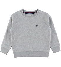 GANT Sweatshirt - Shield - Light Grey Melange