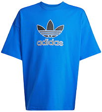 adidas Originals T-Shirt - Trefoil - Blå