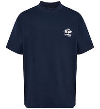 Hummel T-shirt - hmlLoose - Dark Sapphire
