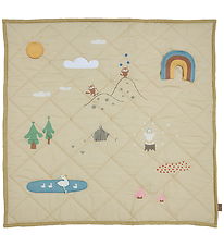 OYOY Aktivitetstæppe - Quiltet - Forest Activity Blanket