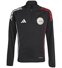 adidas Performance Fodboldtrøje - AJAX TR TOP Y - BLACK/WHITE/BO