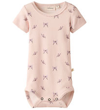 Lil Atelier Body k/æ - NbfGayo - Peach Blush/Butterfly