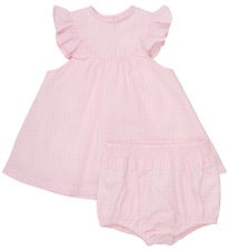 Minymo Kjole m. Bloomers- Light Rose