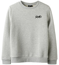 LMTD Sweatshirt - NlmEddy - Light Grey Melange
