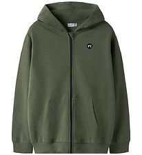 Name It Hættetrøje - Noos - Sweat - NkmVimo - Rifle Green