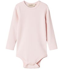 MarMar Body l/æ - Rib - Plain - Noos - Rosa