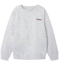 Name It Sweatshirt - NkfDaimy - Light Grey Melange