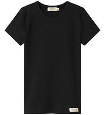 MarMar T-shirt - Rib - Modal - Sort