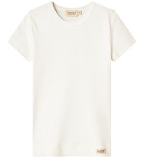 MarMar T-shirt - Rib - Modal - Gentle White
