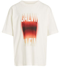 Calvin Klein T-shirt - Gradient Graphic - Tofu