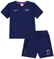 Nike Shortssæt - T-shirt/Shorts - Blue Void
