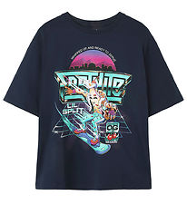 Name It T-shirt - NkmJavali Fortnite - Navy Blazer