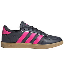adidas Performance Sko - BREAKNET SLEEK J - Navy/Pink