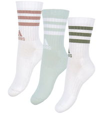 adidas Performance Strømper - 3-pak - C SPW CRW - Hvid/Grøn