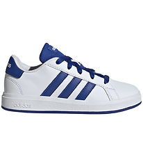 adidas Performance Sko - GRAND COURT 2.0 K - Hvid/Blå