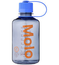 Molo Drikkedunk - 500 ml - Grey Sky/Blå