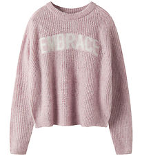 Name It Bluse - Strik - Short Knit - NkfKerda - Burnished Lilac