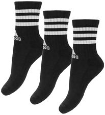 adidas Performance Strømper - 3-pak - 3S C CRW - Black/White