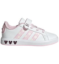 adidas Performance Sko - Grand Court Minnnie - Ftwwht/Clpink/Cwh