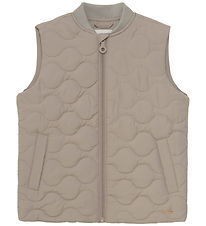 Minymo Vest - Quilted - Timber Wolf